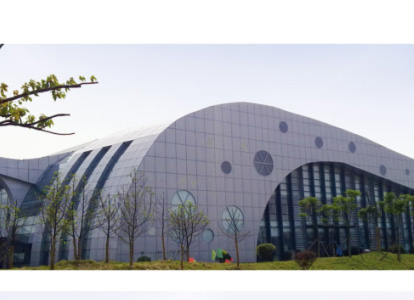 奉化会议中心外景网架工程